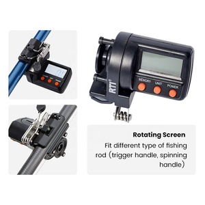 Contatore Digitale per Lenza da <span class=keywords><strong>Pesca</strong></span> con Misuratore di Profondità 999m/ft - Product Image 2