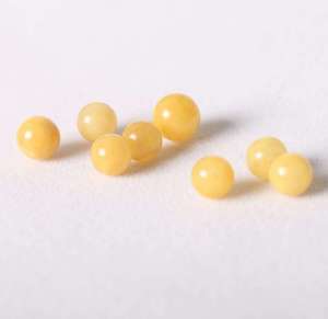 YZ Baltic Russia Natural Amber Stone Made Amber Jewelry Yellow Round Shape Design musulmano Imam Beads rosario di preghiera - Product Image 2