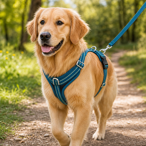 Tactical <b>Dog</b> <b>Harness</b> <b>No</b> <b>Pull</b> Adjustable Reflective Padded Nylon Pet <b>Harness</b> Metal Buckle Custom Logo for Small Large <b>Dogs</b> - Product Image 4