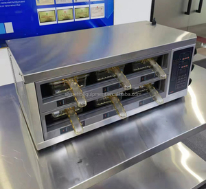 Chauffe-Plats <span class=keywords><strong>Professionnel</strong></span> Électrique Commercial Shineho en Acier Inoxydable pour Burgers/Poulet Frit, 1/2/3 Niveaux, 2/4/9 Plateaux, Idéal pour la Restauration Rapide - Product Image 5