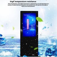 Affichage numérique extérieur tout-en-un étanche à haute luminosité avec écran tactile, fonctionnalités personnalisées, IP65, texte 2,5 mm, pour magasin de détail