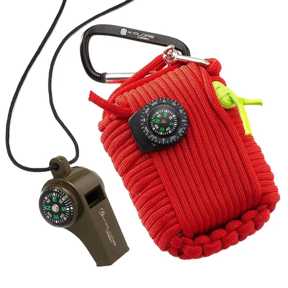 Gear Emergency Survival Kit (30 Gereedschap) Door Natuurramp/Aardbeving Met Fluitje