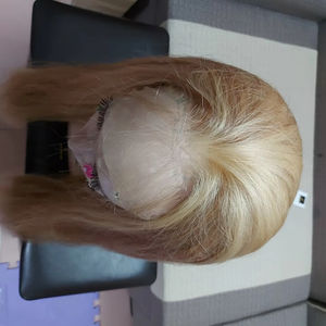 Perruques de cheveux humains naturels droits bon marché, perruques ondulées et brésiliennes, perruque de cheveux humains 100% de 40 pouces avec lace frontale et cheveux de bébé - Product Image 1