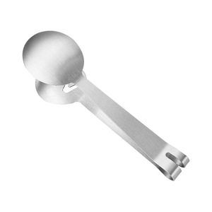 Tea Tongs 430 Stainless Steel Round Tea <b>Clips</b> For Tea Bag Household Multi Purpose Creative Minimalist Design Simple Style - Product Image 3