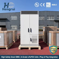 Armoire de stockage d'énergie à batterie hybride 75 kW avec onduleur, Lithium-ion LiFePO4, refroidissement liquide, pour applications industrielles et commerciales, connectée au réseau et hors réseau