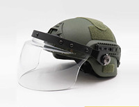 Visière anti-violence pour casques Mich Ach Fast SF AF