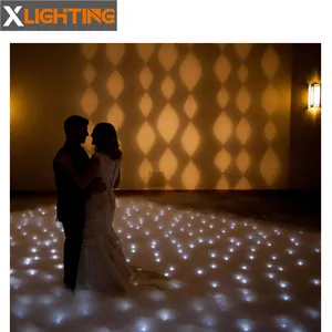 Éclairage de mariage LED piste de danse LED RGB piste de danse étoilée