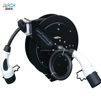 Bobine de câble de voiture électrique rétractable, pour chargement de véhicule électrique, vitesse 32a 40a 80a