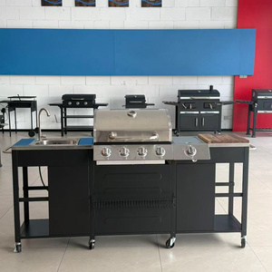 <strong>Gas</strong> <strong>Bbq</strong> Grill Outdoor Stainless Steel <strong>Bbq</strong> <strong>Coal</strong> Steel Large Grill Pit Commercial <strong>Gas</strong> Grill Lava Rock for <strong>Bbq</strong> - Product Image 4