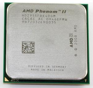Processeur AMD Phenom II X4 955 Quad-Core AM3 938 broches, boîte noire, débloqué, multiplicateur de fréquence 3.2G - Product Image 5