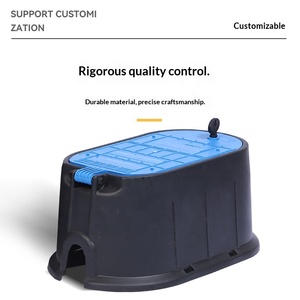 Boîtier de <span class=keywords><strong>compteur</strong></span> d'<span class=keywords><strong>eau</strong></span> en résine composite plastique, anti-vol, enterré, avec couvercle ouvrable, personnalisable, directement de l'usine - Product Image 3