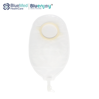 Sac d'urostomie BLUENJOY, type convexe, une pièce ou deux pièces, vente directe d'usine, fabricant, fournisseur, appel d'offres