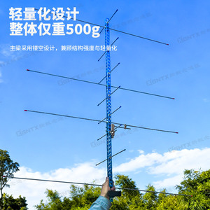 Antena Yagi de Doble Banda Guohe Tec GH-U7V4 144-148 430-440MHz, Antena Direccional VHF UHF para Comunicación Satelital - Product Image 3