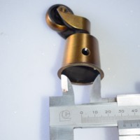 Roulettes de table pivotantes en laiton antique de 26 mm (1 pouce) pour meubles et canapés