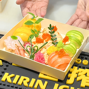 Livraison rapide japonais à emporter boîte d'emballage alimentaire conteneur jetable en bois <span class=keywords><strong>anti</strong></span>-buée couverture sushi plateau - Product Image 2