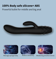 Odeco Silikon Rabbit Vibrator G-Punkt Klitoris Stimulator Weibliches Sexspielzeug Rabbit Vibrator für Frauen Vagina-Übung