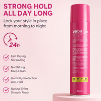 Spray per Capelli Ricci Personalizzabile all'Ingrosso, Anti-Groviglio, Tenuta Forte, Controllo Olio, Protezione dal Calore, Texturizzante