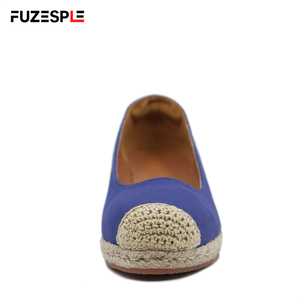 <span class=keywords><strong>Scarpe</strong></span> <span class=keywords><strong>donna</strong></span> autunno zeppa pescatore spesse Sole plateau paglia di canapa tacco alto <span class=keywords><strong>scarpe</strong></span> <span class=keywords><strong>espadrillas</strong></span> zeppa tacchi a zeppa per le donne - Product Image 2
