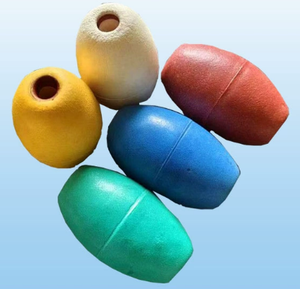 Marine PVC mousse flux flotteur matériel de pêche accessoires coulissant filet maillant bouée commerciale piège à crabe écologique Durable - Product Image 3