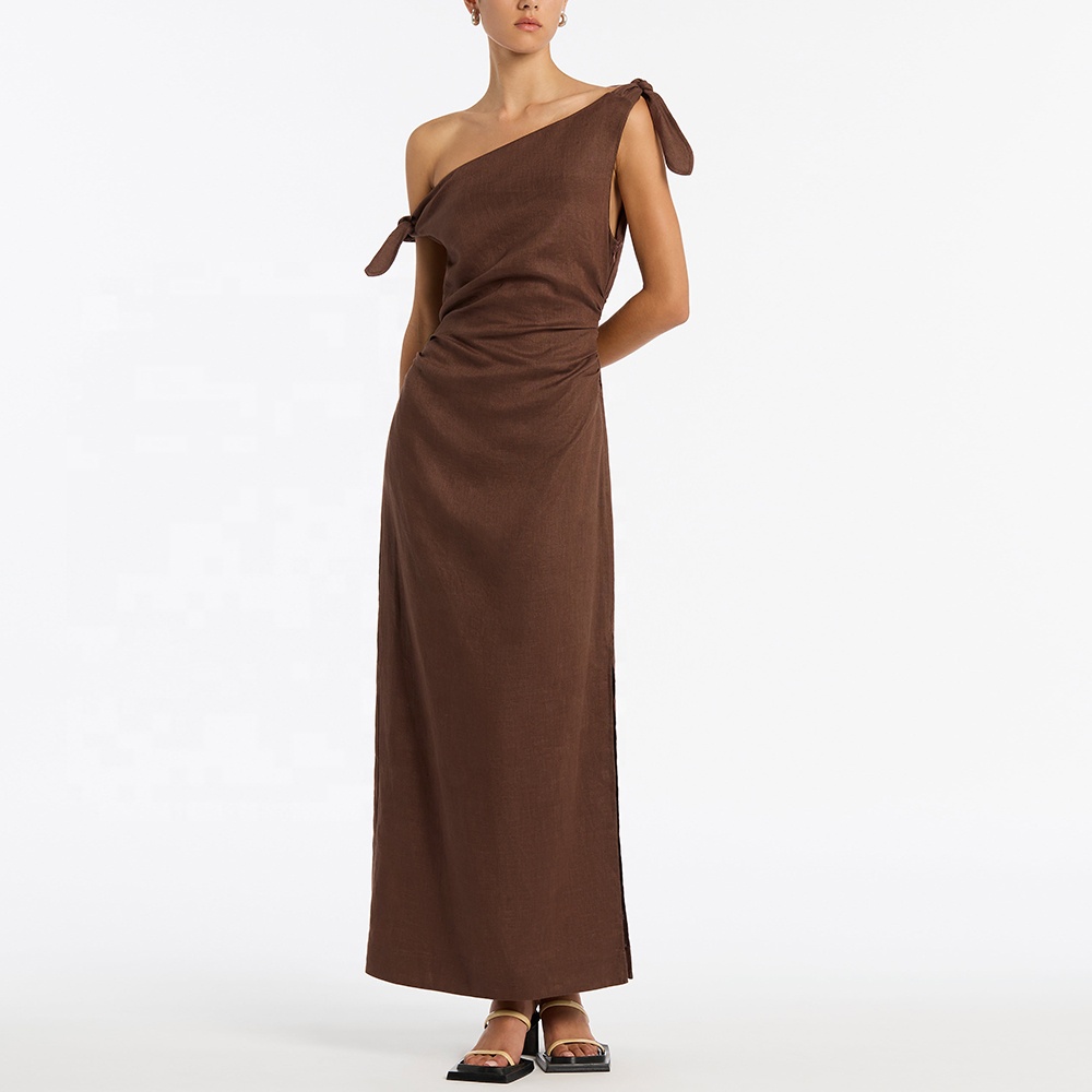 knee length dresses for ladies Resort Beach 2 Two Slit Party Maxi Long Dresses for Women main image 0