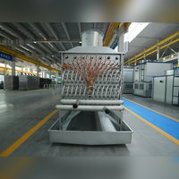 Enfriador de Aire Industrial de Alta Eficiencia con Descarga Superior y Montaje en Suelo, Evaporador de Uso Pesado para Cámara Frigorífica de Maduración en Seco de Carne