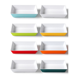 Bandeja Rectangular de Melamina 6316-16 de Color Sólido para Servir Comidas, Café y Té en Hoteles - Product Image 1