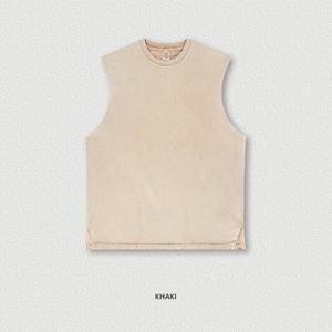 Chaleco de Algodón sin Mangas, Estilo Americano Vintage, para Hombre Joven, Formal, Ecológico, de Secado Rápido - Product Image 2