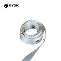 KYOK Fabricant de Guangdong Support de rideau blanc S Wave Fold extensible et silencieux Tringle à rideau pour la décoration intérieure