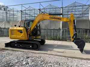 Nouvelle pelle hydraulique sur chenilles Liugong 9075F 7,5 tonnes avec moteur Yanmar, mini-excavatrice fabriquée en Chine - Product Image 6