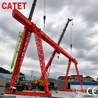 Grue portique à poutre simple sur rail, grue de 5, 10 et 16 tonnes pour le transport de matériaux en intérieur et en extérieur