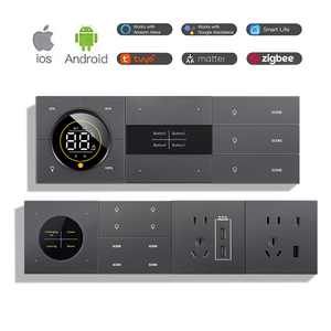 Enchufe Inteligente UK 13A Tuya Wi-Fi Zigbee 3.0 Modo Dual Control <span class=keywords><strong>por</strong></span> Voz a través de Alexa <span class=keywords><strong>Google</strong></span> <span class=keywords><strong>Home</strong></span> para Automatización de Hoteles, Apartamentos y Oficinas - Product Image 2