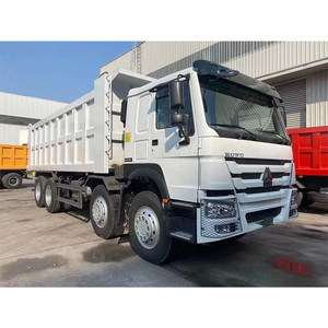 Camion benne lourd diesel neuf Howo 380 12 roues 20 tonnes 8x4 avec caméra arrière et conduite à gauche, norme Euro 3 - Product Image 5
