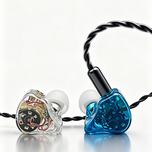 Hybrid 1DD+1BA Headset HIFI 4-Strands OFC Earphone Cable Music Sports in Ear Monitor Wired Headphones KZ ZS10/ZS10Pro/ZSN/ZSNPro