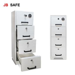 JBcoffret fort dogital classeur 4 tiroirs armoire de remplissage ignifuge 2 heures coffre-fort ignifuge pour bureau - Product Image 3