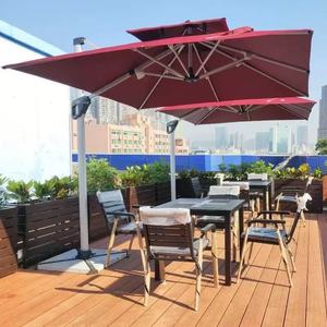 Best Price <b>Large</b> Outdoor Commercial Aluminum Windproof Durable Folding Arm Retractable Patio <b>Umbrella</b> for Hotels Restaurants - Product Image 3