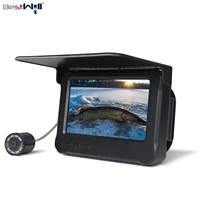En Stock Usine Direct Pas Cher Prix Livraison Rapide 20m Détecteur de Poissons Sous-Marine 4.3 "1000TVL 8 IR LEDs Caméra de Pêche