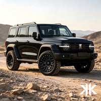 Gunmetal Beadlock Off Road Forged Wheels 6061 T6 Mesh geometris 24 Bolt Ring 5 6 Lug Truck SUV Rims 17 18 20 22 Inch