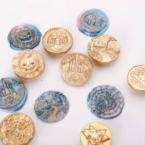 Timbro per Sigillo in Cera Standard Halloween 35mm in Ottone Resistente per Inviti di Nozze Biglietti d'Auguri Ufficio/Regalo - Product Image 3