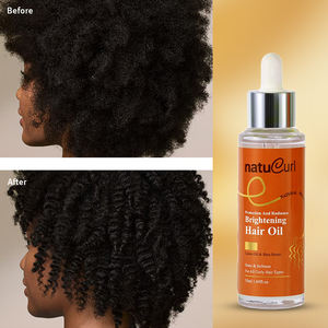 Private Label Curly Hair Treatment Bio-Rizinusöl Shea butter Feuchtigkeit hinzufügen Detangle Curl Haaröl für Afro 4C Haar - Product Image 1