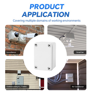 في الهواء الطلق IP65 مقاوم للماء ABS/PC من من من نوع CE * 75 حاوية كهربائية معتمدة من ROHS DIN Rail & ydrain Dustproof - Product Image 6