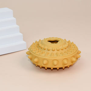 Commercio all'ingrosso multi-funzionale perdita giocattoli per animali domestici a forma di piattino in gomma morbida e interattiva per animali domestici lento giocattolo da masticare per cani - Product Image 2