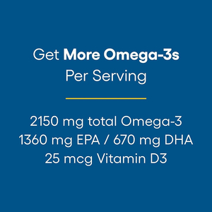 Omega 3 y EPA y DHA y VITAMINA D3 de marca privada de alta calidad. Apoya la salud de las articulaciones y el cerebro. Cápsulas blandas. - Product Image 6
