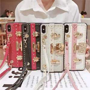 Funda personalizada de cuero real para teléfono móvil, accesorios con tarjeta de juego, listo para enviar - Product Image 5