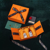 Vente en gros emballage personnalisé boîte à bijoux en papier avec fleur pour femmes cadeau avec papillon