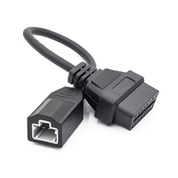 OBD OBD2 Car Diagnostic Cable Connector 3PIN to 16PIN Lead Cable OBD1 to OBD2 3 PIN Auto Cable for Honda