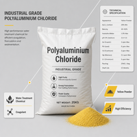 Poudre PAC avec 26%-30% d'Al2O3, coagulant en chlorure de polyaluminium