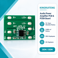 Servicio de Ensamblaje de Placas PCBA para Amplificador de Audio 8002D, Fabricación Personalizada OEM ODM en Shenzhen, Alta Calidad y Entrega Rápida