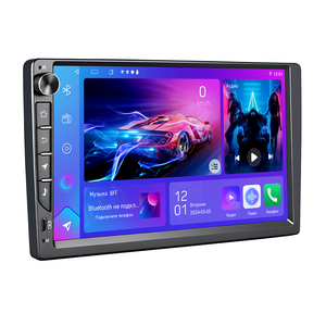Nouveau produit Autoradio 9 pouces <span class=keywords><strong>Android</strong></span> 13 <span class=keywords><strong>bouton</strong></span> coloré charge rapide voiture stéréo Carplay <span class=keywords><strong>Android</strong></span> Auto Support GPS WIFI Player - Product Image 1