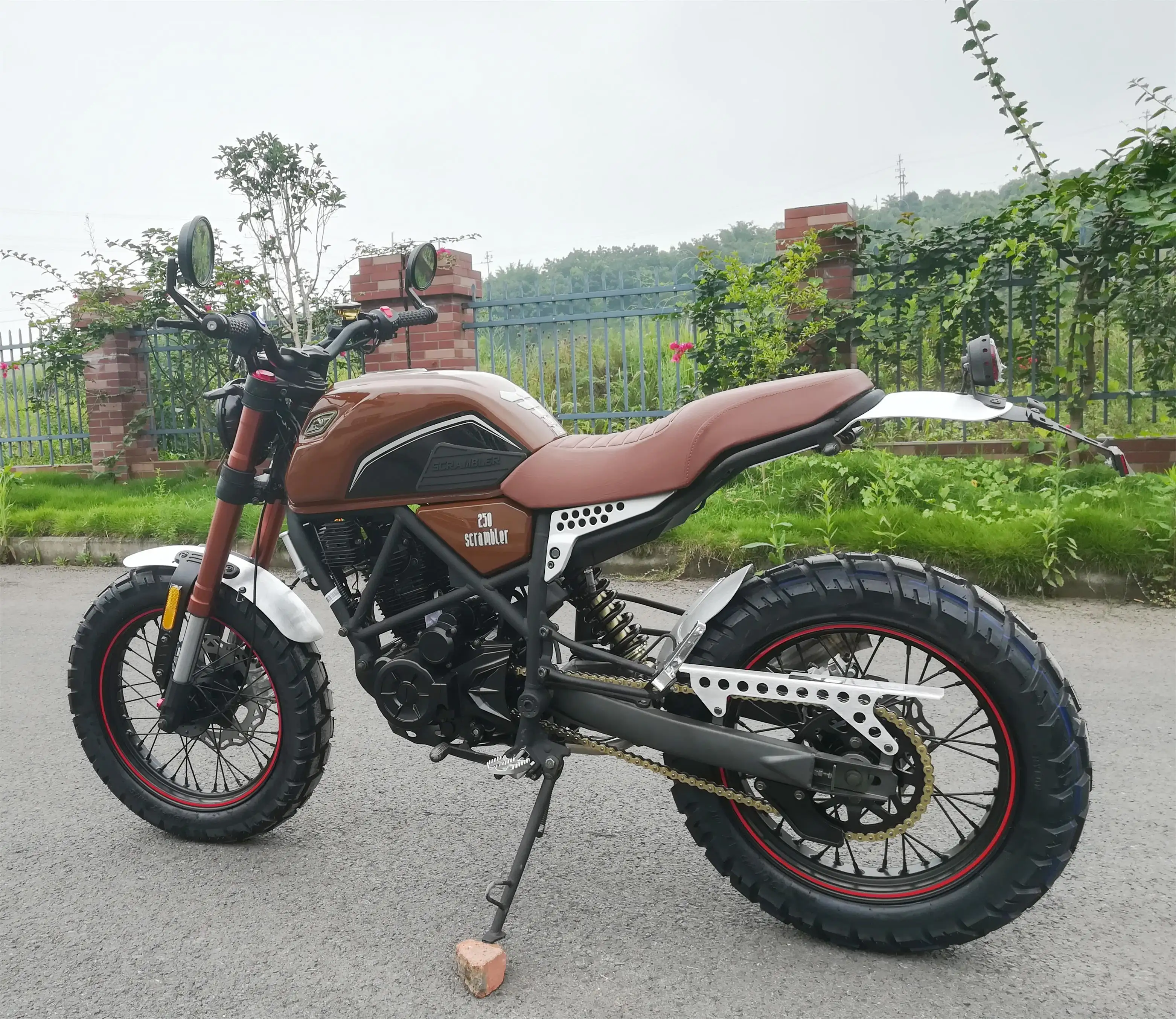 111845 çin motosiklet satış için ucuz moto FUEGO scrambler 250 şehir motosiklet sokak motosiklet yeni tasarım motosiklet