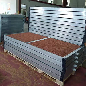 แผ่นทำความเย็นแบบระเหย 7090 เคลือบด้วยเซลลูโลสนาโนไฟเบอร์ ควบคุมพัดลมติดผนัง สำหรับฟาร์มสัตว์ปีก - Product Image 2